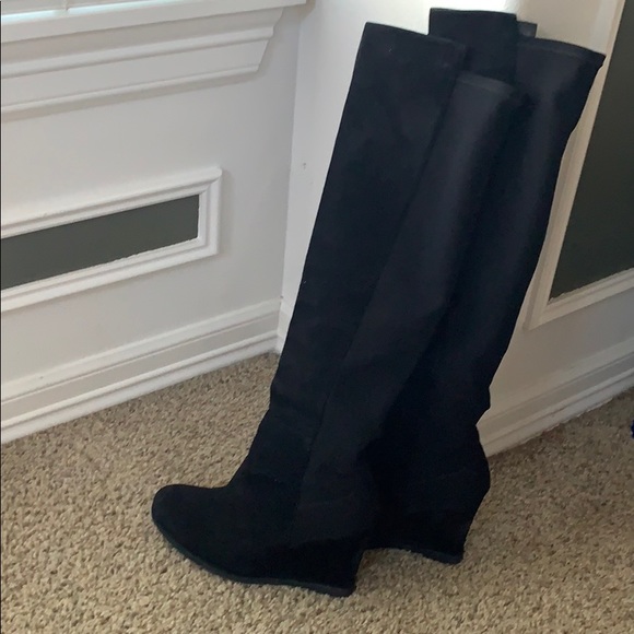 Stuart Weitzman size 8,5 over the knee wedges - Picture 4 of 8